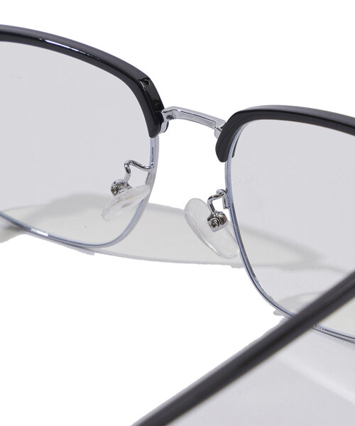 WHO'S WHO gallery（フーズフーギャラリー）の「スクエアメガネ（サングラス・レディース・ブラック/シルバー/ブラック系その他/シルバー系その他・FREE）」の16枚目の写真