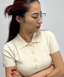 スクエアメガネ