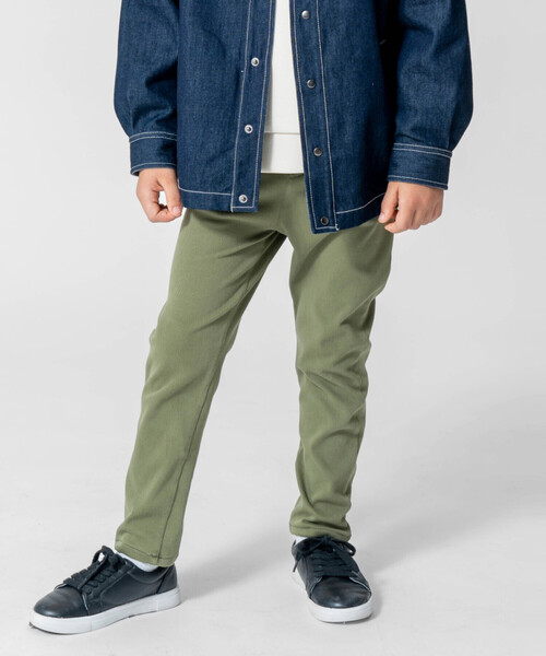 COMME CA ISM(コムサイズム)の「のびのびパンツ(その他パンツ・キッズ・インディゴブルー/ラベンダー/ブラック/カーキ・100cm/110cm/120cm/140cm/150cm/130cm)」の2枚目の写真