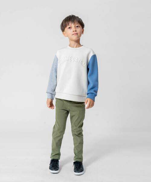 COMME CA ISM(コムサイズム)の「のびのびパンツ(その他パンツ・キッズ・インディゴブルー/ラベンダー/ブラック/カーキ・100cm/110cm/120cm/140cm/150cm/130cm)」の7枚目の写真