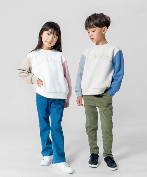 COMME CA ISM(コムサイズム)の「のびのびパンツ(その他パンツ・キッズ・インディゴブルー/ラベンダー/ブラック/カーキ・100cm/110cm/120cm/140cm/150cm/130cm)」の8枚目の写真