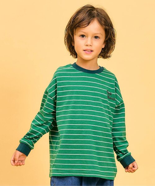 新品同　プリーツプリーズ　ざっくりカットソー　マルチカラー　サイズ3 M 新品同 プリーツプリーズ ざっくりカットソー マルチカラー