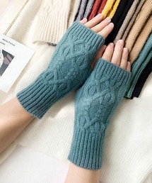 シャネル　ニット　グローブ、指無しタイプ シャネル ニット グローブ、指無しタイプ シャネルニット