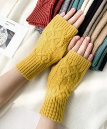 Miniministore(ミニミニストア)のアームウォーマー ケーブルニットグローブ(手袋)