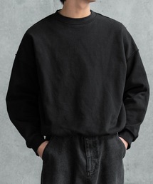 SINSS | Design crew neck sweatshirt / デザインクルーネックスウェット（セットアップ可能）(スウェット)