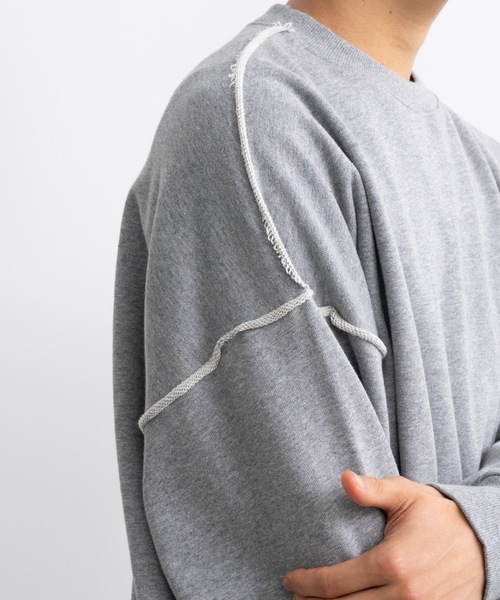 Design crew neck sweatshirt / デザインクルーネックスウェット