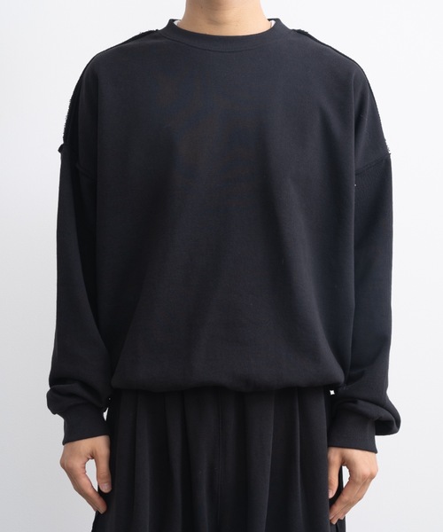 Design crew neck sweatshirt / デザインクルーネックスウェット