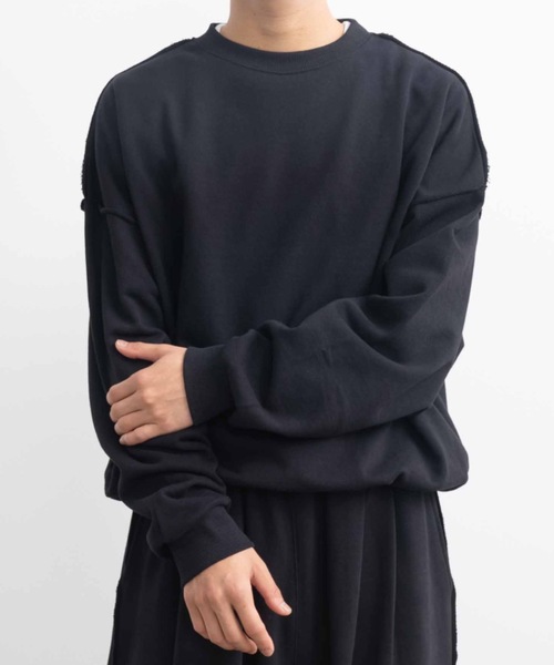 Design crew neck sweatshirt / デザインクルーネックスウェット