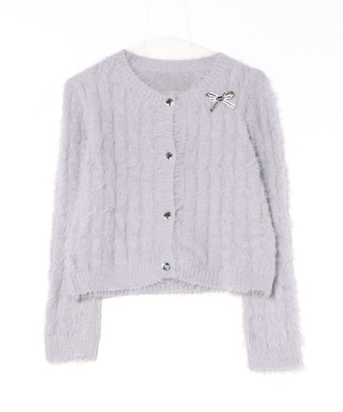 セール】カラー追加で全6色！ふわっと可愛いシャギーニット