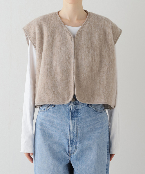 セール】【BASERANGE/ベースレンジ】CAPAS VEST / VECAWO-WI24（ベスト