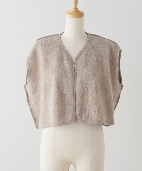 セール】【BASERANGE/ベースレンジ】CAPAS VEST / VECAWO-WI24（ベスト