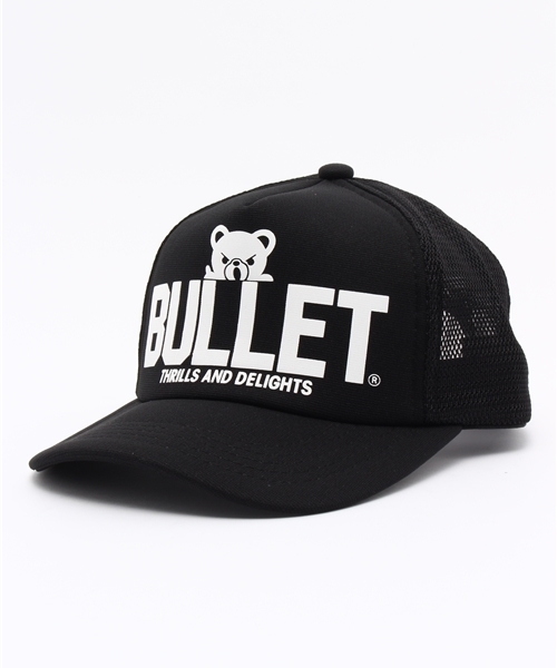 HYSTERIC GLAMOUR(ヒステリックグラマー)の「BULLET BEAR メッシュキャップ(キャップ・レディース・ホワイト/ピンク/ブラック・FREE)」の3枚目の写真