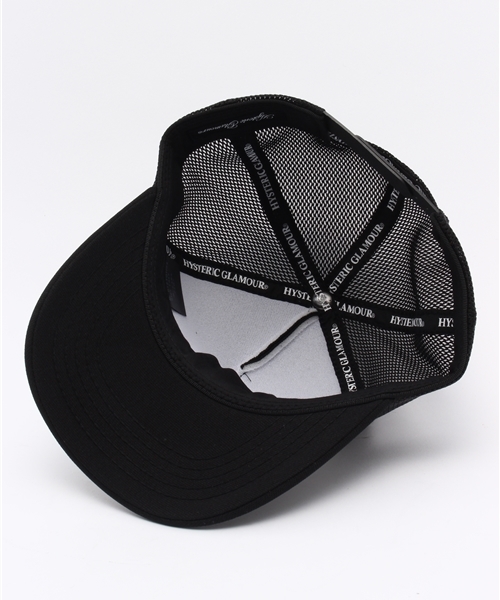 HYSTERIC GLAMOUR(ヒステリックグラマー)の「BULLET BEAR メッシュキャップ(キャップ・レディース・ホワイト/ピンク/ブラック・FREE)」の9枚目の写真