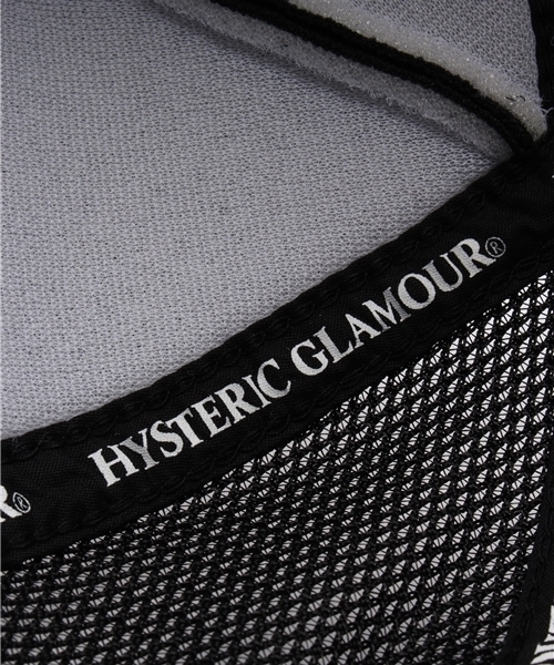 HYSTERIC GLAMOUR(ヒステリックグラマー)の「BULLET BEAR メッシュキャップ(キャップ・レディース・ホワイト/ピンク/ブラック・FREE)」の10枚目の写真