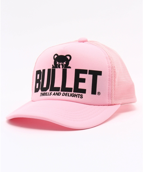 HYSTERIC GLAMOUR(ヒステリックグラマー)の「BULLET BEAR メッシュキャップ(キャップ・レディース・ホワイト/ピンク/ブラック・FREE)」の12枚目の写真