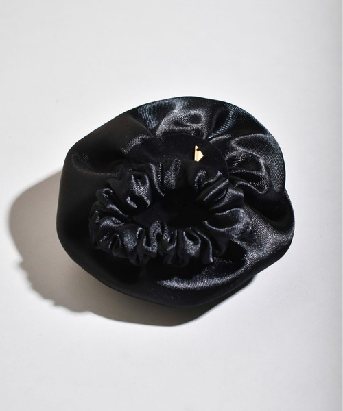 kiehtova（キエトヴァ）の「【kiehtova】ROSE SHUSHU / M　ローズ シュシュ M（シュシュ・レディース・ブラック/ベージュ・FREE）」の8枚目の写真