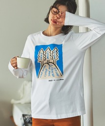 【AIGLE for more trees】Lee Izumida×AIGLE チャリティ グラフィック 長袖Ｔシャツ #5