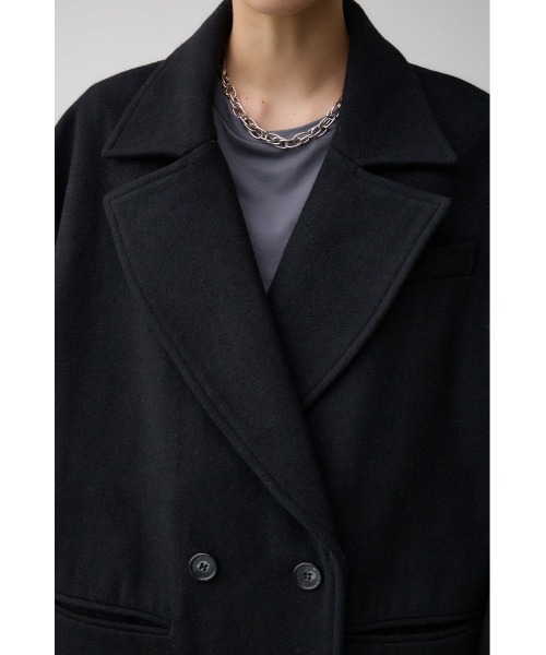 AZUL by moussy（アズールバイマウジー）の「ダブルテーラードジャコット（テーラードジャケット・レディース・ダークブルー/グレー系その他2/杢グレー/ブラック・SMALL/MEDIUM）」の9枚目の写真