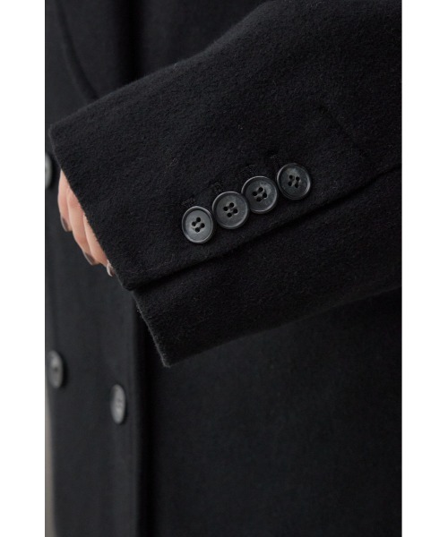 AZUL by moussy（アズールバイマウジー）の「ダブルテーラードジャコット（テーラードジャケット・レディース・ダークブルー/グレー系その他2/杢グレー/ブラック・SMALL/MEDIUM）」の12枚目の写真