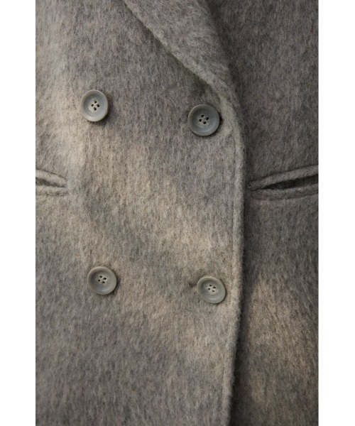 AZUL by moussy（アズールバイマウジー）の「ダブルテーラードジャコット（テーラードジャケット・レディース・ダークブルー/グレー系その他2/杢グレー/ブラック・SMALL/MEDIUM）」の22枚目の写真