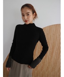 TRUNC 88 | Sheer Sleeve Turtleneck(ニット/セーター)