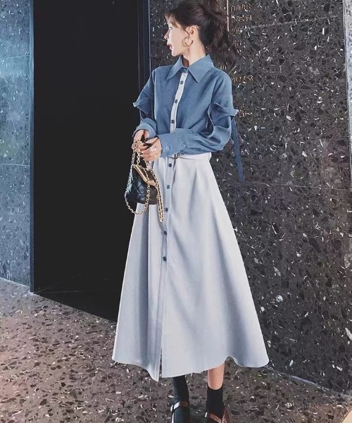 【セール】レイヤードワンピース（ワンピース）｜Sibra（シブラ）