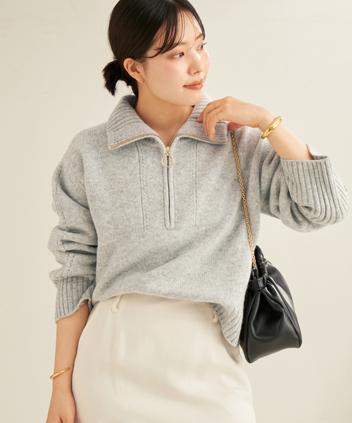 セール】pooginook zip up ニット（ニット/セーター）｜Plage