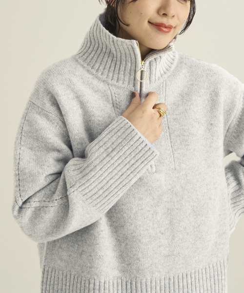 セール】pooginook zip up ニット（ニット/セーター）｜Plage