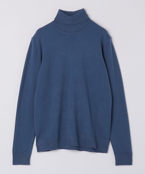 SHIPS Colors(シップス カラーズ)の「SHIPS Colors:〈洗濯機可能〉FIVE MIX YARN 7G タートルネック ニット(ニット/セーター・メンズ・ホワイト/ネイビー/オレンジ/ブルー・MEDIUM/LARGE/X-LARGE)」の7枚目の写真