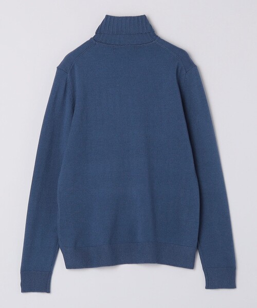 SHIPS Colors(シップス カラーズ)の「SHIPS Colors:〈洗濯機可能〉FIVE MIX YARN 7G タートルネック ニット(ニット/セーター・メンズ・ホワイト/ネイビー/オレンジ/ブルー・MEDIUM/LARGE/X-LARGE)」の8枚目の写真