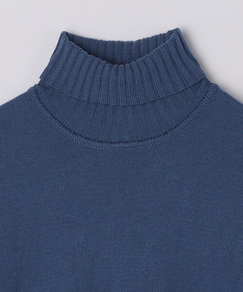 SHIPS Colors(シップス カラーズ)の「SHIPS Colors:〈洗濯機可能〉FIVE MIX YARN 7G タートルネック ニット(ニット/セーター・メンズ・ホワイト/ネイビー/オレンジ/ブルー・MEDIUM/LARGE/X-LARGE)」の9枚目の写真