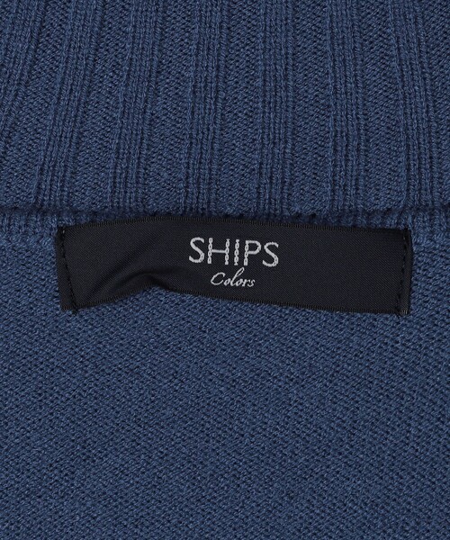 SHIPS Colors(シップス カラーズ)の「SHIPS Colors:〈洗濯機可能〉FIVE MIX YARN 7G タートルネック ニット(ニット/セーター・メンズ・ホワイト/ネイビー/オレンジ/ブルー・MEDIUM/LARGE/X-LARGE)」の10枚目の写真