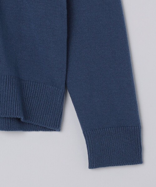 SHIPS Colors(シップス カラーズ)の「SHIPS Colors:〈洗濯機可能〉FIVE MIX YARN 7G タートルネック ニット(ニット/セーター・メンズ・ホワイト/ネイビー/オレンジ/ブルー・MEDIUM/LARGE/X-LARGE)」の11枚目の写真