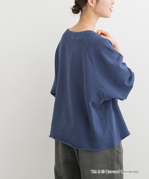 GOOD ROCK SPEED(グッドロックスピード)の「『一部別注カラー』GOOD ROCK SPEED HARVARD UNIVERSITY(Tシャツ/カットソー・レディース・ベージュ/ネイビー/ライトピンク・FREE)」の13枚目の写真