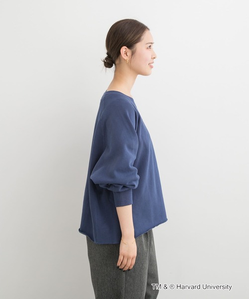 GOOD ROCK SPEED(グッドロックスピード)の「『一部別注カラー』GOOD ROCK SPEED HARVARD UNIVERSITY(Tシャツ/カットソー・レディース・ベージュ/ネイビー/ライトピンク・FREE)」の18枚目の写真