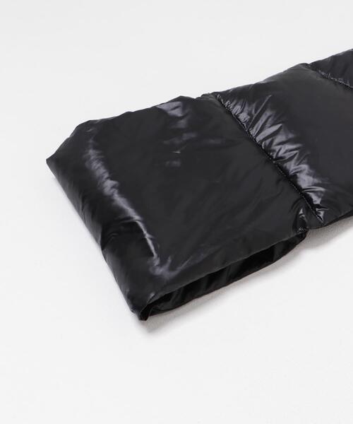 ITEMS URBANRESEARCH（アイテムズ アーバンリサーチ）の「ダウンマフラー（マフラー・メンズ・ブラック/カーキ・-）」の5枚目の写真