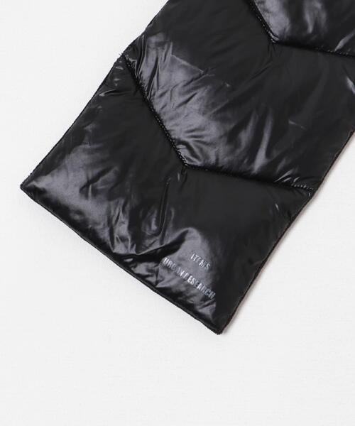ITEMS URBANRESEARCH（アイテムズ アーバンリサーチ）の「ダウンマフラー（マフラー・メンズ・ブラック/カーキ・-）」の7枚目の写真