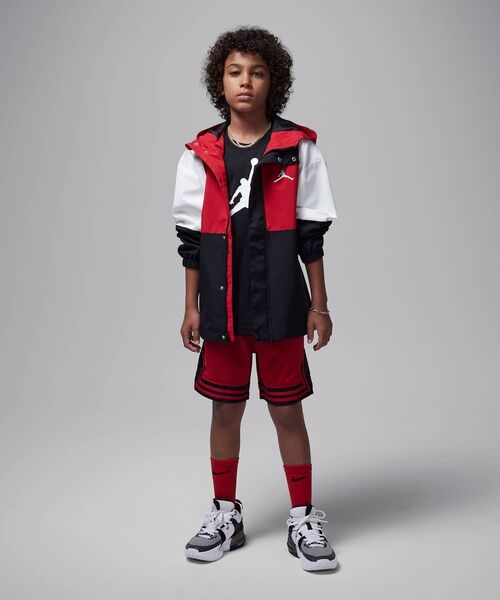 海外最新 スポーツ ジョーダン ジュニア ショート ダイアモンド Dri-FIT ウェア