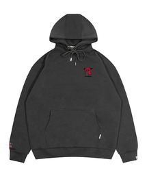 A'GEM/9 × .kom『GRAF&WU/グラフアンドユー』ワンポイントデザインパーカー