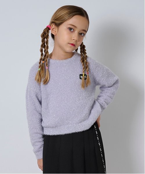 【セール】ラメニットプルオーバー（ニット/セーター）｜X-girl Stages（エックスガールステージス）