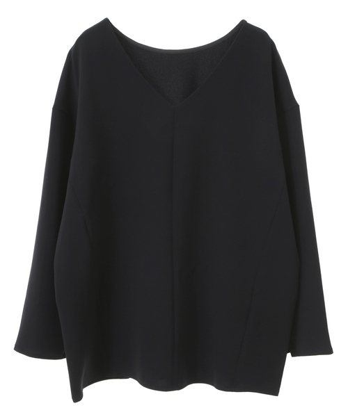 Liesse（リエス）の「バックフレアートップス（シャツ/ブラウス・レディース・グレイッシュベージュ/ブラック/ネイビー・FREE）」の18枚目の写真