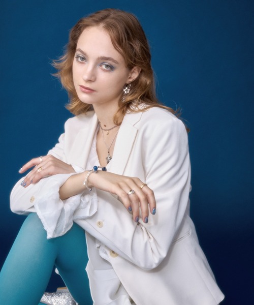 ANU（アヌ）の「vintage star necklace - ヴィンテージスターネックレス（ネックレス・レディース・ゴールド/シルバー・FREE）」の7枚目の写真