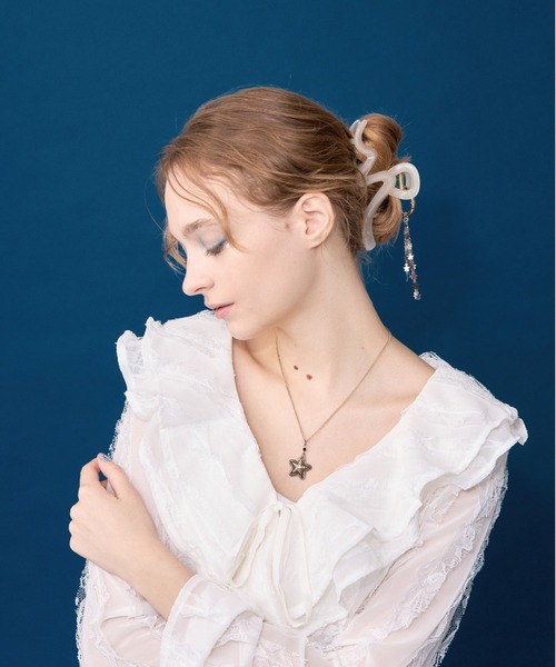 ANU（アヌ）の「vintage star necklace - ヴィンテージスターネックレス（ネックレス・レディース・ゴールド/シルバー・FREE）」の11枚目の写真