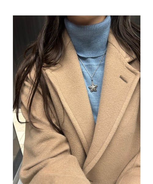 ANU（アヌ）の「vintage star necklace - ヴィンテージスターネックレス（ネックレス・レディース・ゴールド/シルバー・FREE）」の4枚目の写真