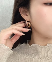 【OKUOKU 0909】シースルー ピアス 両耳用 oku-pierce-643795781439-9 N