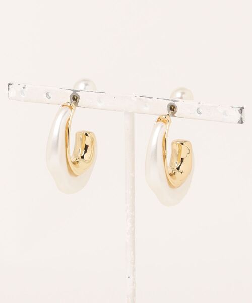 Burner（バーナー）の「【OKUOKU　0909】シースルー ピアス 両耳用　 oku-pierce-643795781439-9 N（ピアス（両耳用）・レディース・ベージュ系その他/ブラウン/オフホワイト/クリア/ブラウン系その他/グレー系その他/ゴールド系/ベージュ系その他2/グレー系その他2・FREE）」の16枚目の写真