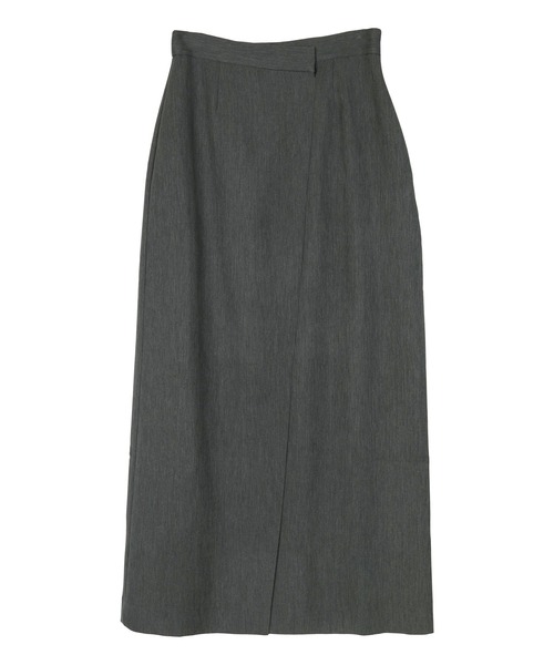 UR'S（ユアーズ）の「ラップデザインIラインスカート（スカート・レディース・アイボリー/チャコール/ネイビー・XS/L/M/S）」の9枚目の写真