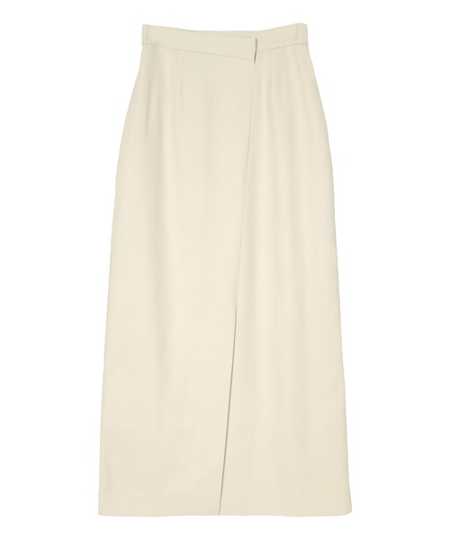 UR'S（ユアーズ）の「ラップデザインIラインスカート（スカート・レディース・アイボリー/チャコール/ネイビー・XS/L/M/S）」の8枚目の写真