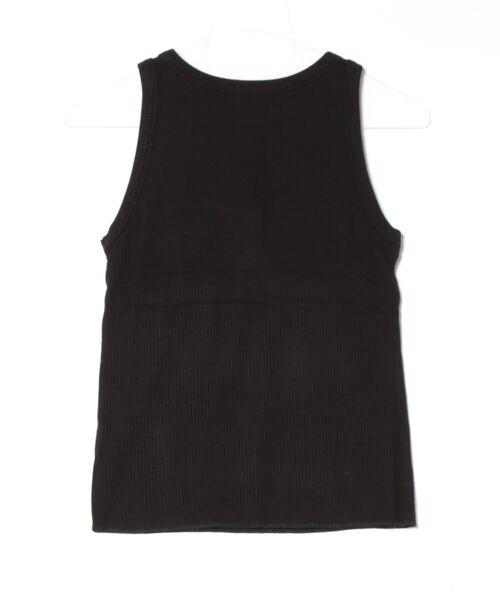 CLOCHE（クロシェ）の「【ＣＬＯＣＨＥ】カップ付アメスリタンク（タンクトップ・レディース・オフホワイト/ブラック/グレー・FREE）」の4枚目の写真