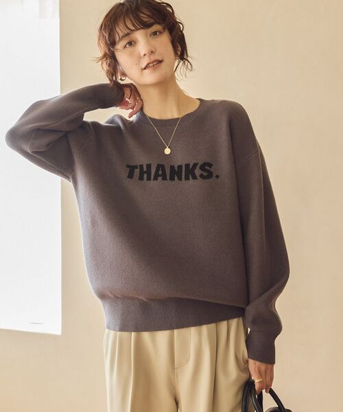 セール】バイパチTHANKS.ジャガードニットプルオーバー（ニット